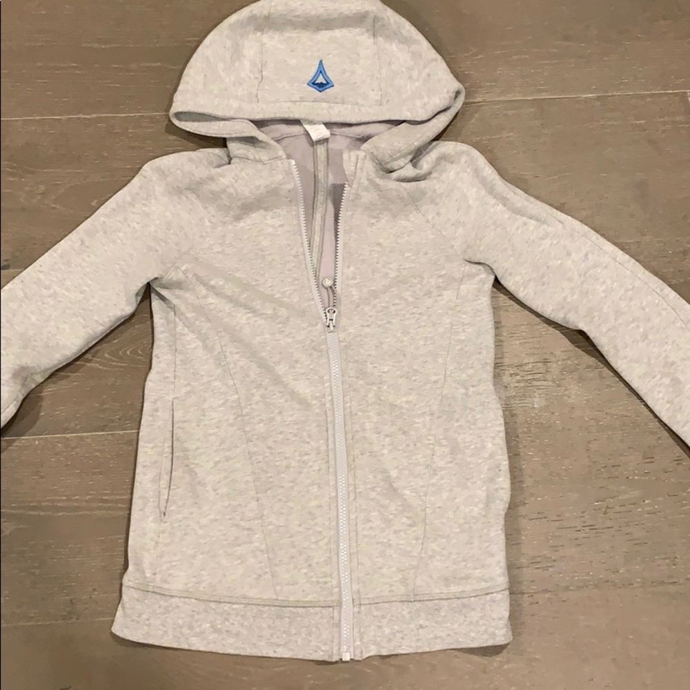 grey ivivva zip up